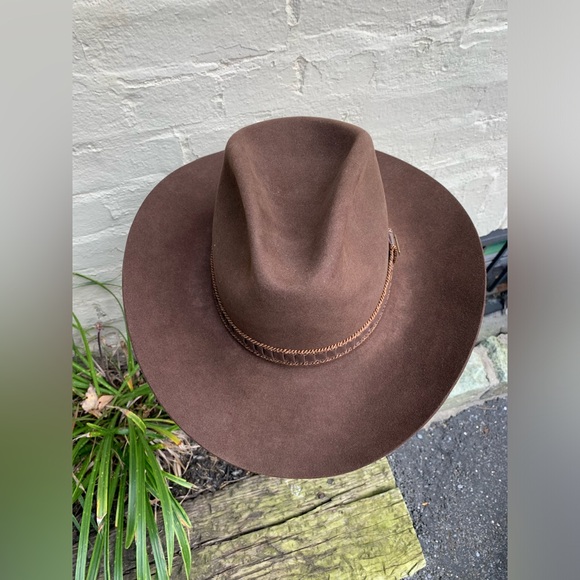 Stetson Stampede Cowperson Hat 7 1/8 in Chocolate - Picture 8 of 14